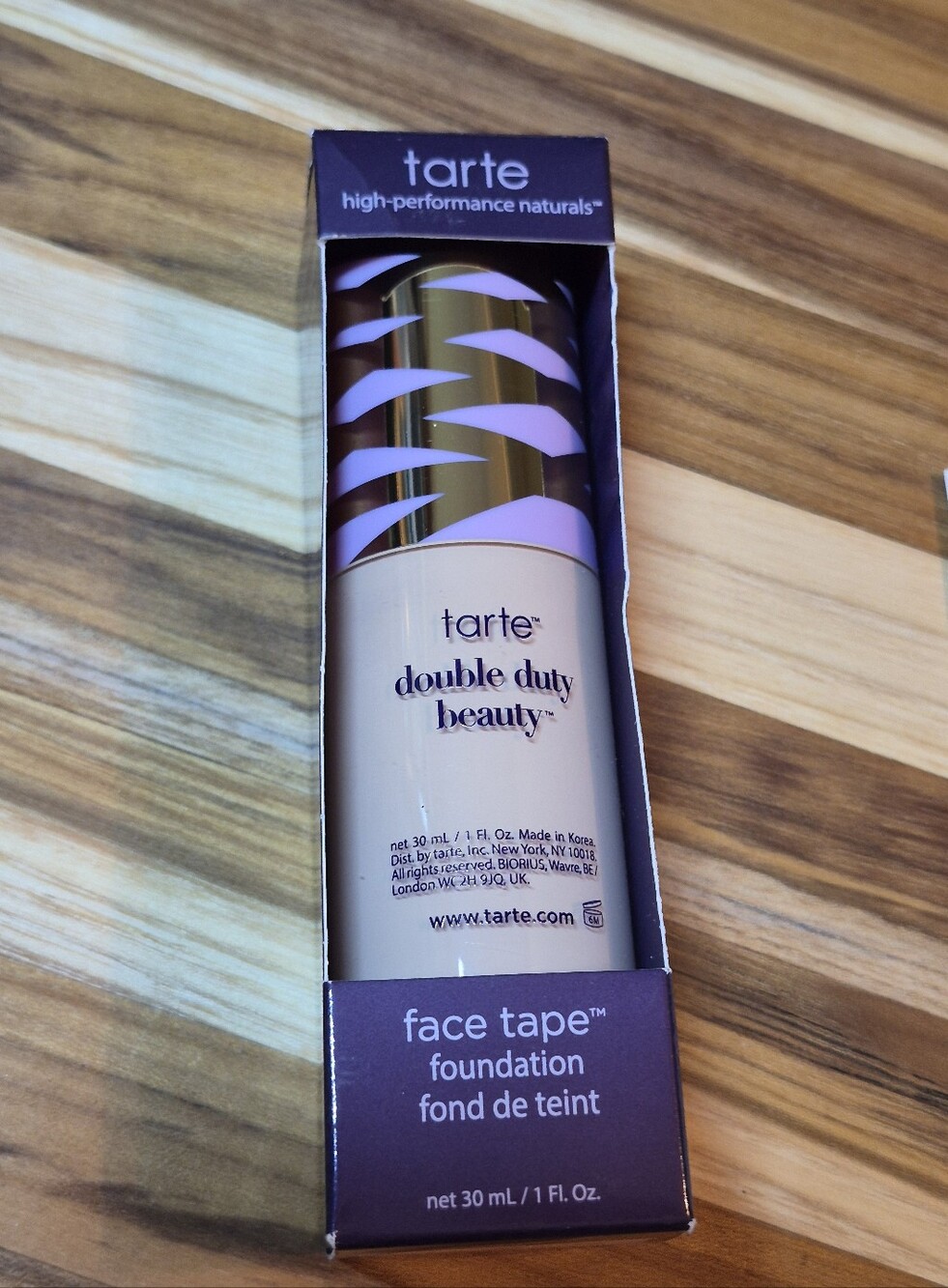 Tarte Face Tape Foundation: 12N (Fair Neutral), 30ml (Full Size), NIB